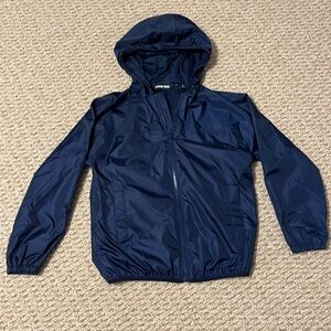 Lands end navy blue light jacket- size small (8)
